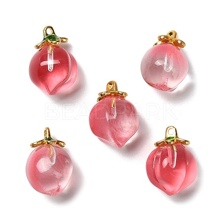 Glass Pendants GLAA-P072-05G-02-1