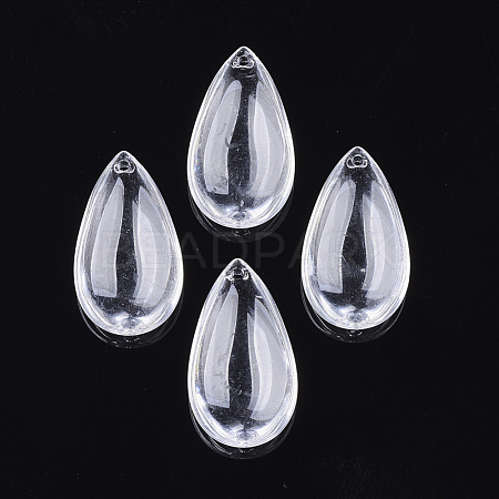Transparent Acrylic Pendants TACR-S134-006-1