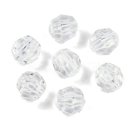 Transparent Acrylic Beads OACR-Q015-02B-1