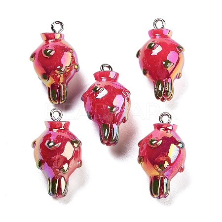 AB Color Resin Pendants RESI-C051-02I-P-1