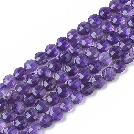 Natural Amethyst Beads Strands G-S362-015-1