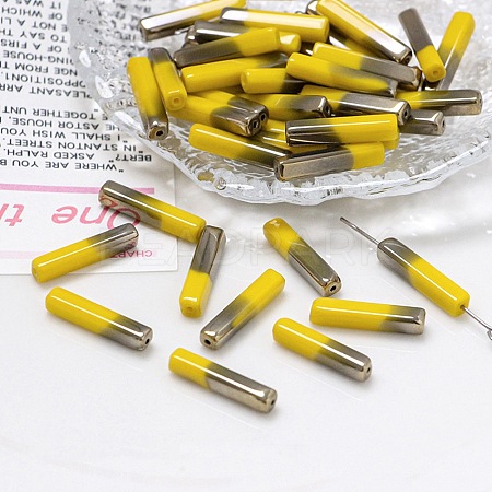 Electroplate Glass Beads LS-GLAA-D024-02B-1