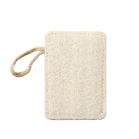 Exfoliating Loofah Pad Body Scrubber with Tether PW-WG24794-04-1