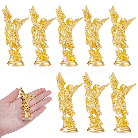 Alloy Angel Figurines Ornaments DJEW-WH0043-104B-1