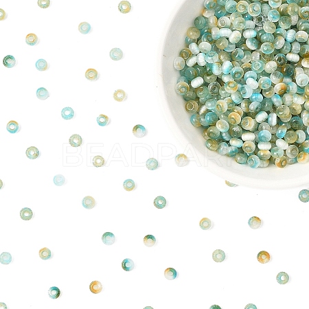 50G Imitation Cat Eye Glass Seed Beads SEED-YW0003-15C-1