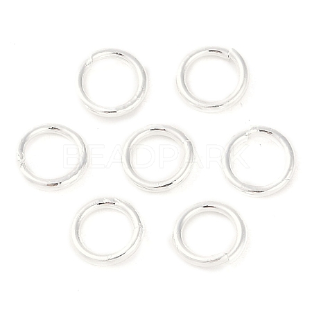 Brass Open Jump Rings KK-N254-45C-S-1