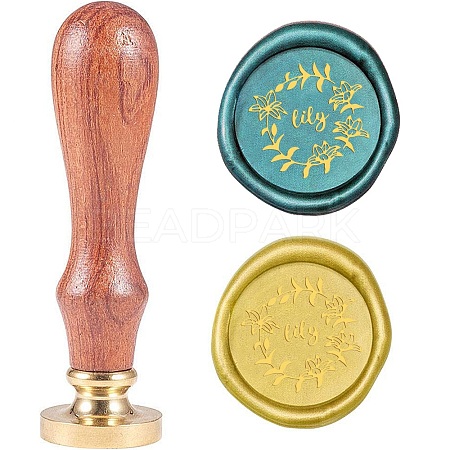 Wax Seal Stamp Set AJEW-WH0208-064-1