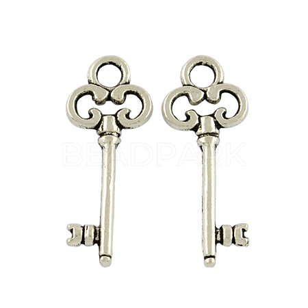 Tibetan Style Alloy Pendants TIBEP-16626-AS-RS-1