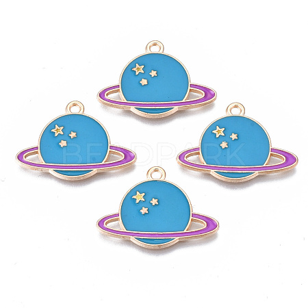 Alloy Enamel Pendants ENAM-S115-022-1