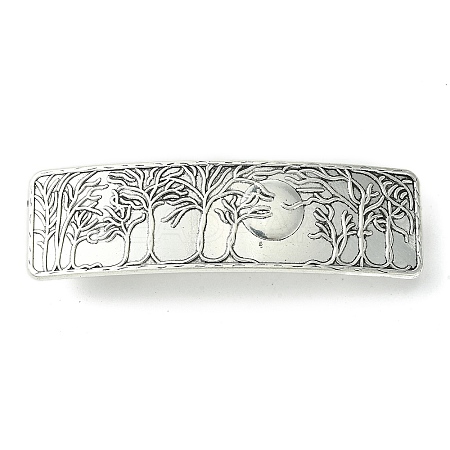 Alloy Hair Barrettes OHAR-C010-04AS-1