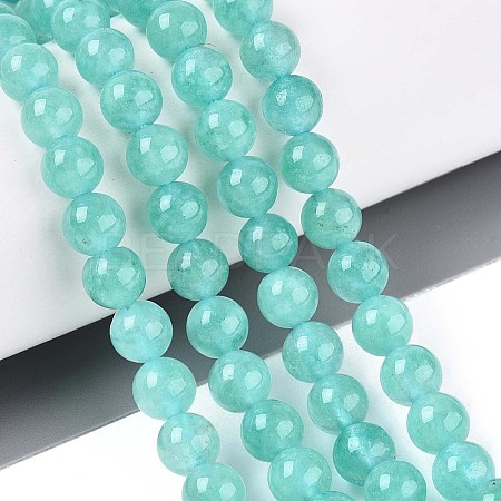 Natural Quartz Beads Strands G-T144-6mm-10B-1