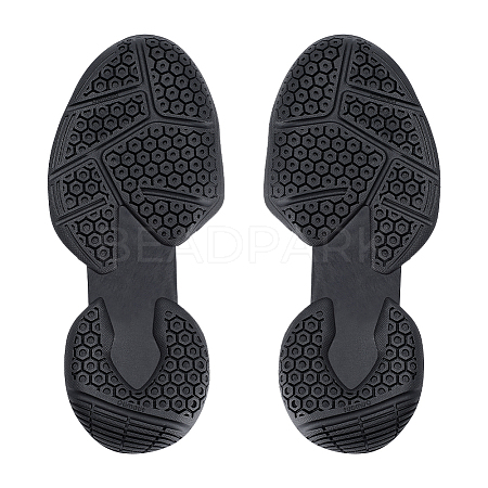 Shoe Repair Synthetic Rubber Shoe Sole Replacement DIY-WH0899-726B-1