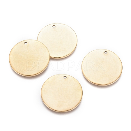 Ion Plating(IP) 304 Stainless Steel Pendants EJEW-L238-01A-G-1