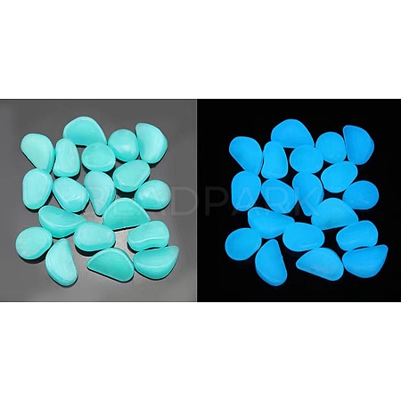 Plastic Imitation Luminous Stone Display Decoration PW-WG21176-05-1