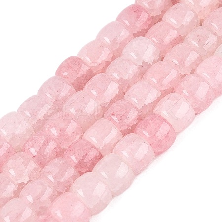 Ombre Effect Dyed Glass Beads Strands GLAA-Q106-05B-A01-1