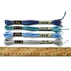 12 Skeins 12 Colors 6-Ply Polyester Embroidery Floss OCOR-FS0001-01A-01-5