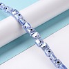 Handmade Porcelain Ceramic Beads Strands LAMP-B021-06H-2