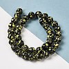 Synthetic Gemstone Dyed Beads Strands G-P507-03B-04-2