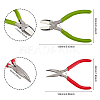 Carbon Steel Jewelry Pliers Kit TOOL-WH0121-66-3