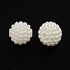 Acrylic Imitation Pearl Beads MACR-R553-12mm-04-1