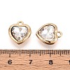 Alloy Rhinestone Charms PALLOY-T092-23G-01-3