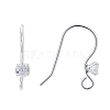 925 Sterling Silver Earring Hooks STER-S002-52-2