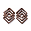 Walnut Wood Laser Cut Pendants WOOD-Q051-01D-1