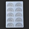 Fan Food Grade Silicone Molds DIY-I058-04-2