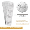 Custom Silver Foil Embossed Picture Sticker DIY-WH0336-013-2