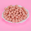 Round Silicone Focal Beads SI-JX0046A-84-3