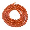Natural Red Aventurine Beads Strands G-M438-A09-01-5