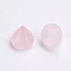 Natural Rose Quartz Cabochons G-P287-B06-2