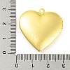 Rack Plating Brass Locket Pendants KK-M263-02A-G-3