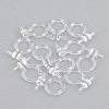 Plastic Clip-on Earring Findings KY-S155-04-1