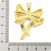 Real 18K Gold Plated Brass Micro Pave Cubic Zirconia Pendants KK-R159-45G-3