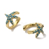 Rack Plating Brass Micro Pave Cubic Zirconia Clip-on Earrings EJEW-R168-43G-01-2