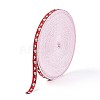 Polyester Strawberry Ribbon OCOR-T016-04C-2