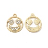 Alloy Crystal Rhinestone Pendants FIND-H039-58LG-1