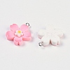 Opaque Resin Pendants RESI-H162-07P-01-2