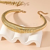 Chunky Alloy Snake Chain Choker Necklaces for Women FS-WG830F0-01-2