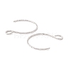 Tarnish Resistant 316 Surgical Stainless Steel Earring Hooks STAS-D183-03P-02-3