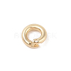 Brass Open Jump Rings KK-S369-01G-01-2