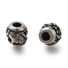 304 Stainless Steel European Beads STAS-D191-09E-AS-1