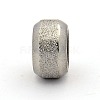 Tarnish Resistant Stainless Steel Textured Beads STAS-M003-10P-1