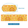 Leopard Printed Grosgrain Ribbons OCOR-TA0001-25-8