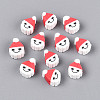 Christmas Theme Handmade Polymer Clay Beads LS-X-CLAY-S091-75-1