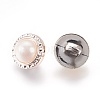 Plastic Shank Buttons BUTT-WH0012-02-2