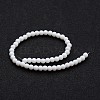 Opaque Color Glass Round Bead Strands X-GLAA-I026-6mm-02-2