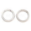 Non-Tarnish 316 Stainless Steel Spring Gate Rings STAS-M296-01P-E-01-2