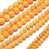 Natural Malaysia Jade Beads Strands G-L645-A01-8mm-10-2